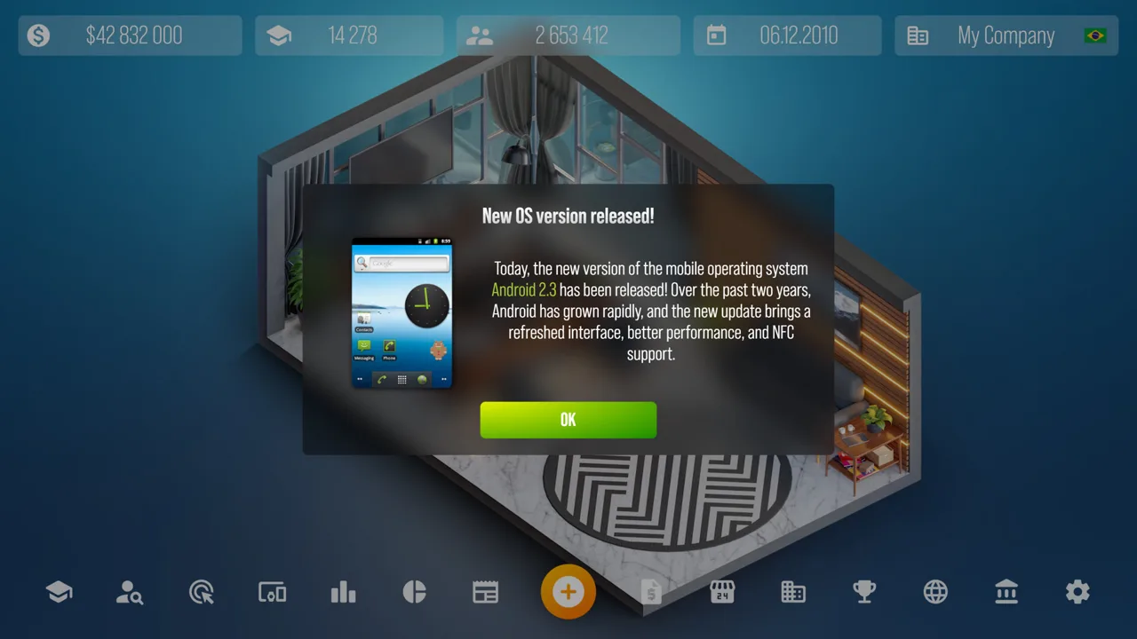 Devices Tycoon — Build Your Team Alongside Office Expansion